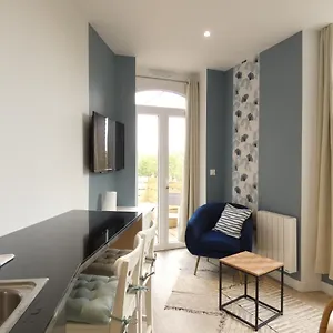  Appartement Studio, Terrasse Privative moulin Blanc France
